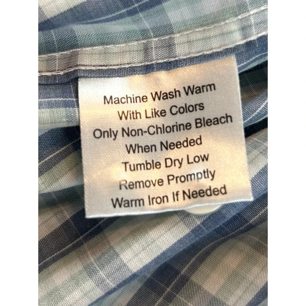 Jos A Bank Traditional Fit Plaid Long Sleeve Button Down Shirt Mens Large - L‎